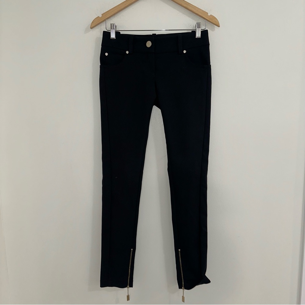 Elisabetta Franchi side zip pants sz 40 #JK2/3